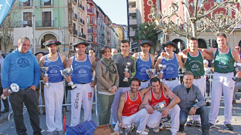 Aizkolarien Euskal Herriko Txapelketak errepikapena izango du bihar San Andres Torneoan