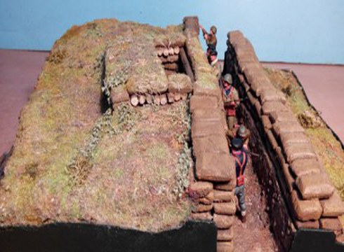 Akondiako metrailadore-habiaren maketa aurkeztuko dute domekan Arraten