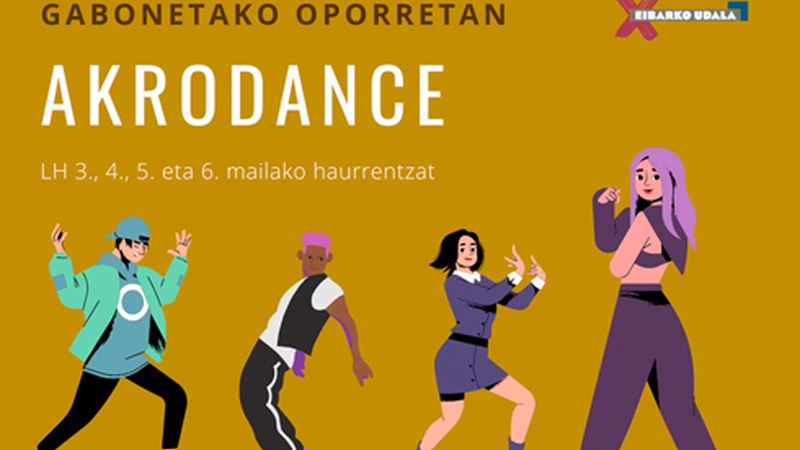 Akrodance tailerra eskainiko dute Gabonetan