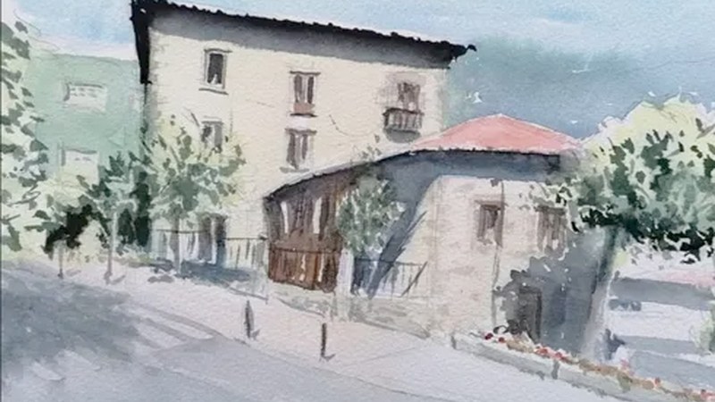 Akuarela tailerra Santi Entrenarekin eta artisautza azoka, asteburu honetan Ipurua Merkatu Plazan