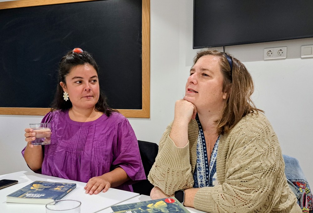 Alaitz Melgarrek ireki du Harixa Emoten irakurle-taldearen ikasturtea