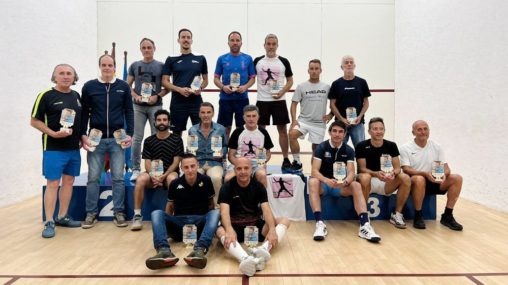 Alberto Ferreiro azpitxapeldun Espainiako beteranoen txapelketan