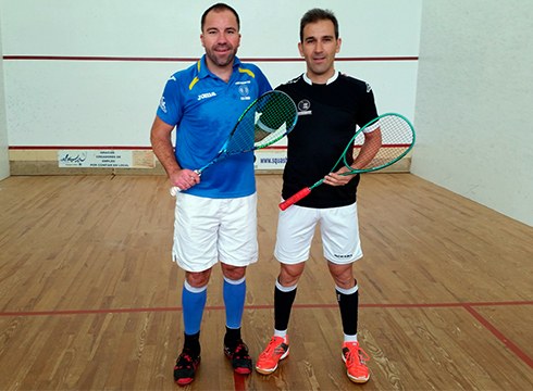 Alberto Ferreiro Euskadiko Squash Ligako txapeldun