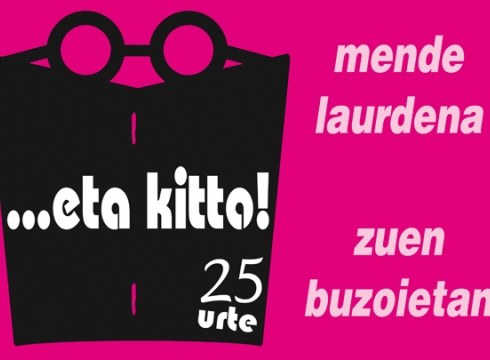 Aldizkariaren 25. urteurrena ospatzeko ekitaldia gaur 19.00etan