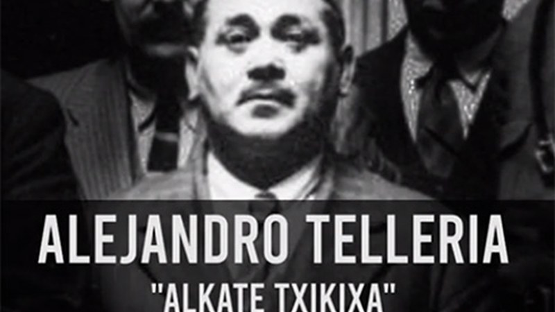 Alejandro Telleria "Alkate Txikixaren" bizitza biltzen duen dokumentala ikusgai ipini du Ego Ibarrak