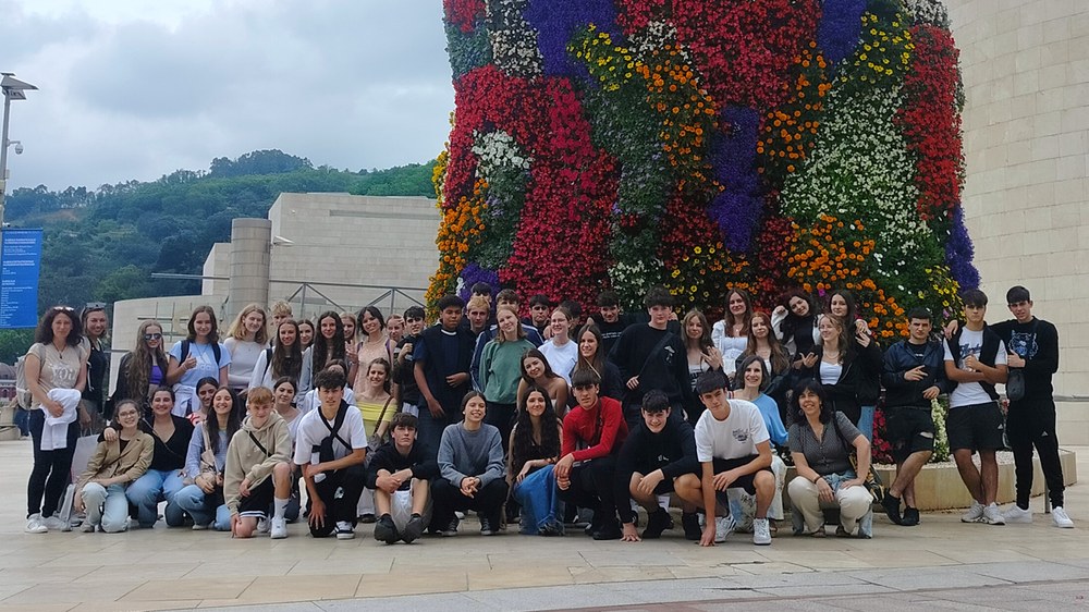 Alemaniako 23 ikasle egon dira Eibarren, Eibar BHI institutuko ikasleekin elkartrukean