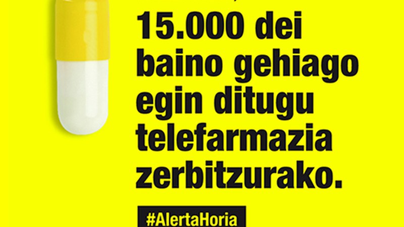 #AlertaHoria kanpaina abiatu du DYA Gipuzkoak jendeari laguntza eskatzeko