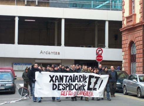 Alfako beharginak manifestazioan irten dira