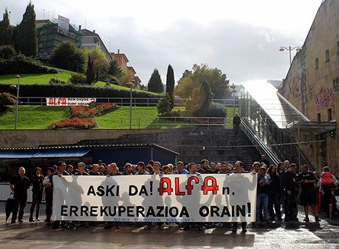 ALFAko beharginek manifestazioa deitu dute biharko, 19:00etan Untzagatik abiatuta