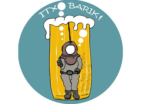 Alkohol larregi edatearen kontrako pegatina lehiaketa