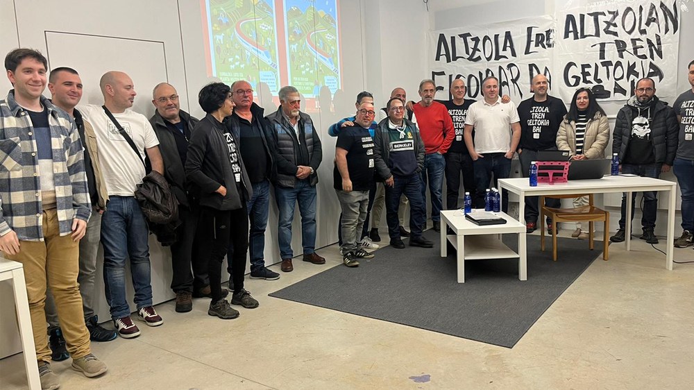 Altzolak trena aldarrikatu du iraunkortasunaren eta lurralde kohesioaren ardatz gisa