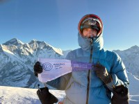 Ama Dablameko gailurra iritsi du Fernando Errekalde mendizaleak Ama Dablameko gailurra iritsi du Fernando Errekalde mendizaleak