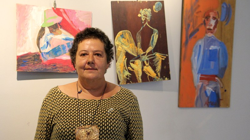 AMAIA TELLAETXE: “Zentzumenek sentiarazten didatena margotzen dut”