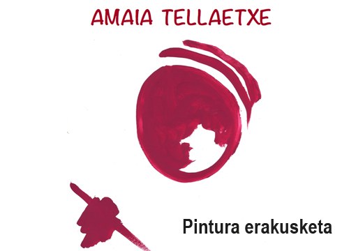 Amaia Tellaetxeren pintura erakusketa Portalea tabernan ikus daiteke