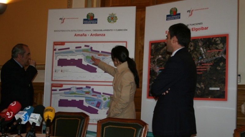 Amaña-Legarre tartean trenbidea estaltzeko 17'5 milioi inbertituko dituzte