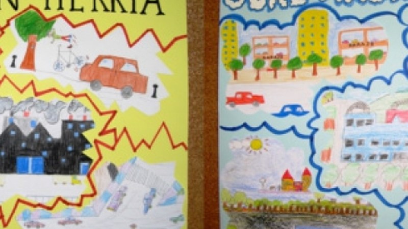 Ametsetako hiria irudikatzeak saria dauka