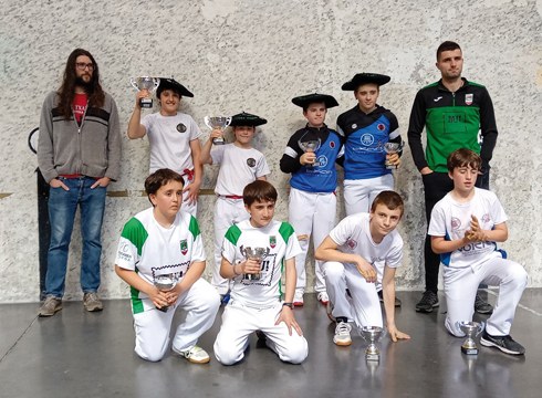 Amillategi-Gil Deporreko bikotea Gipuzkoako txapeldun pilotan