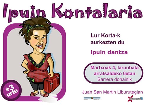 Amona Joxepa etorriko zaigu Zapatuko Ipuina kontatzera