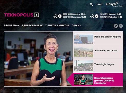 Ana Galarragak bideo bidez azalduko dizkigu koronabirusaren gakoak astero