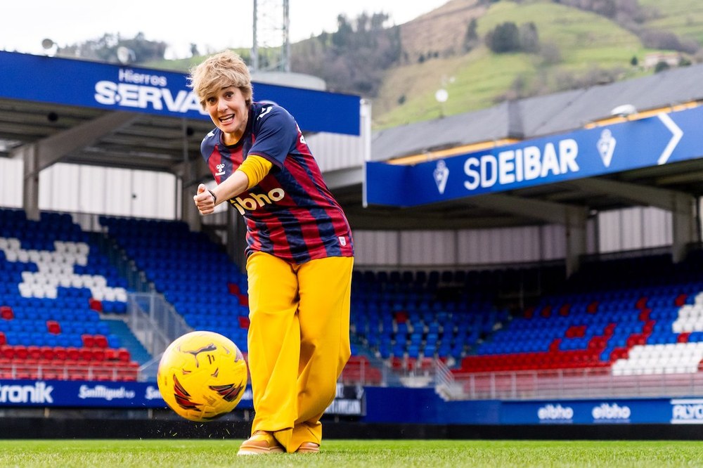 Anabel Alonso aktoreak Ipurua bisitatu du