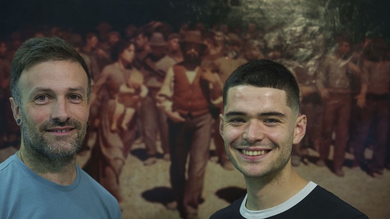 Andoni Olariaga eta Iker Eizagirre: "Ezkerrak alternatiba propio bat behar du; plurala, baina bakarra"