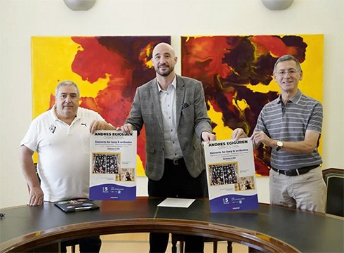 Andres de Egiguren Orkestrak mundu mailako estreinaldia aurkeztuko du zapatuan Coliseo antzokian