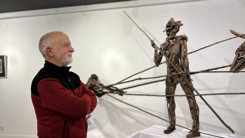 ANDRES SAN MILLAN: “Tokian tokiko jendeari zerbait esaten dion obrak egitea gustatzen zait”