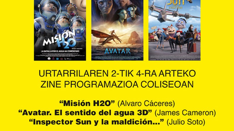 Animaziozko pelikulak nagusi Coliseoan urte hasierako zine-programazioan