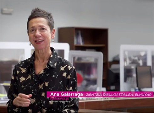 Anosmiari buruzko azalpenak eman ditu Ana Galarragak "Koronabirusaren gakoak" tarteko aurtengo lehen atalean