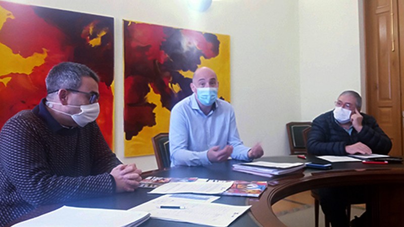 Antzerki Jardunaldietan lortu duten arrakastarekin pozik daude antolatzaileak