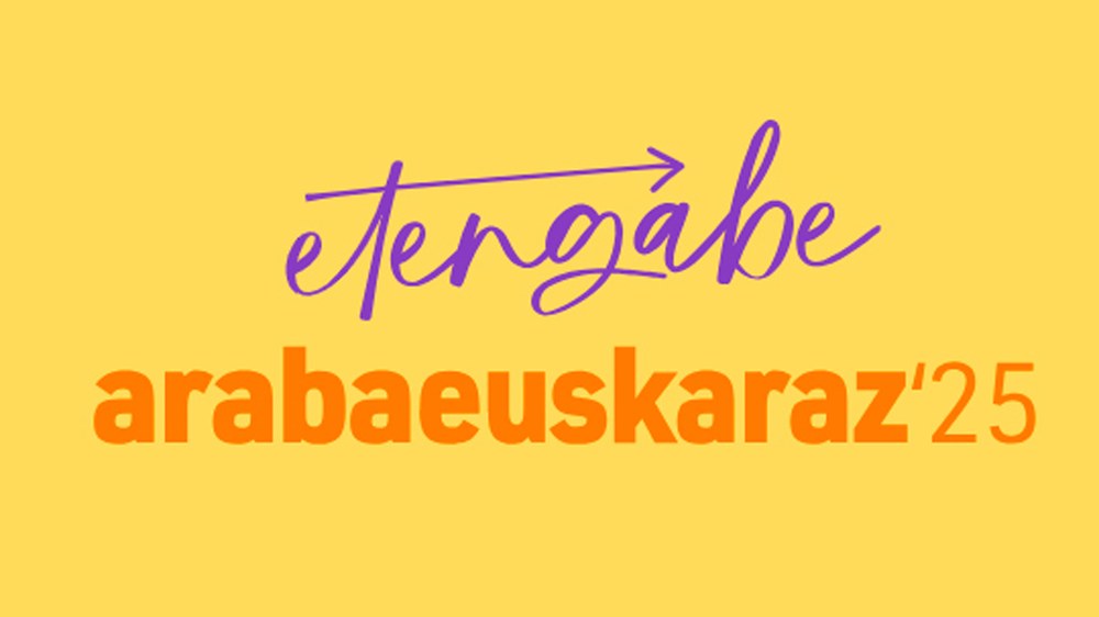 Araba Euskaraz ospatuko da domekan “Etengabe” lelopean