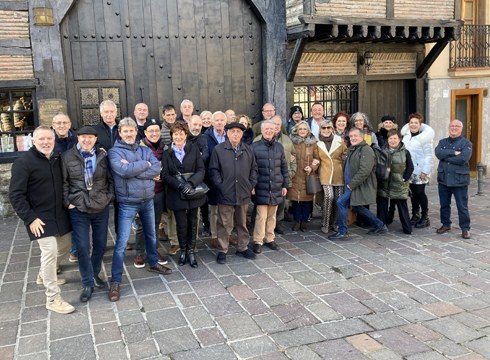 Araban bizi diren eibartarrek San Andres eguna ospatu zuten Gasteizko El Portalon jatetxean