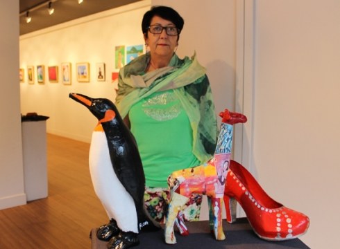 Arantza Alvarez, artista: "Denetarik margotzea gustatzen zait"