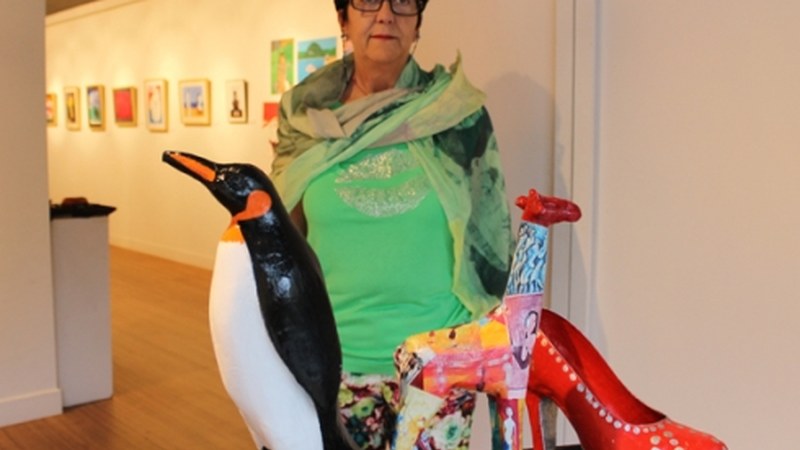 Arantza Alvarez, artista: "Denetarik margotzea gustatzen zait"