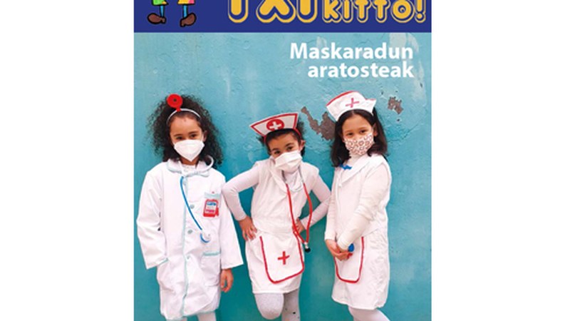 Aratosteak protagonista otsaileko Txikitto! aldizkarian