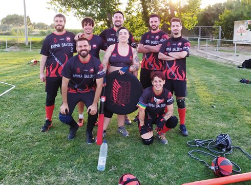 Arima Galduak hamargarren izan zen Zaragozan jokatutako jugger txapelketan