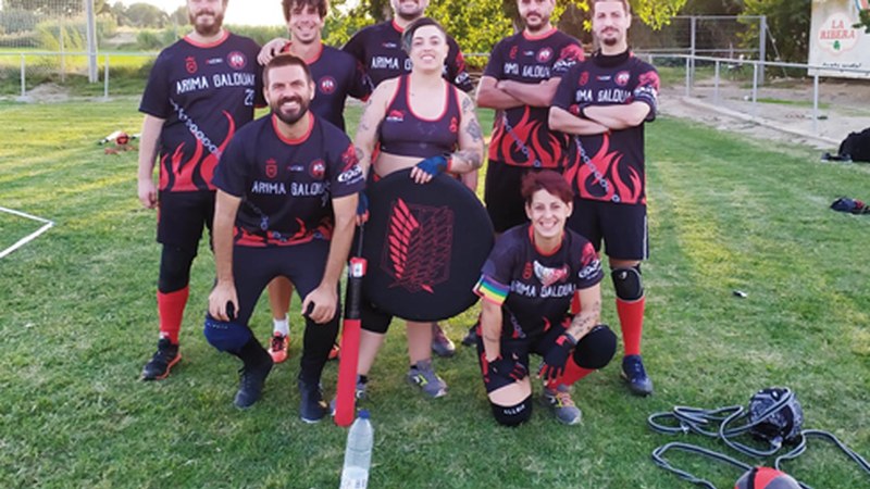 Arima Galduak hamargarren izan zen Zaragozan jokatutako jugger txapelketan