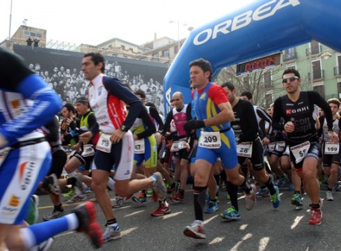 Ariznabarreta eta Pacheco nagusi Eibarko Duatloian