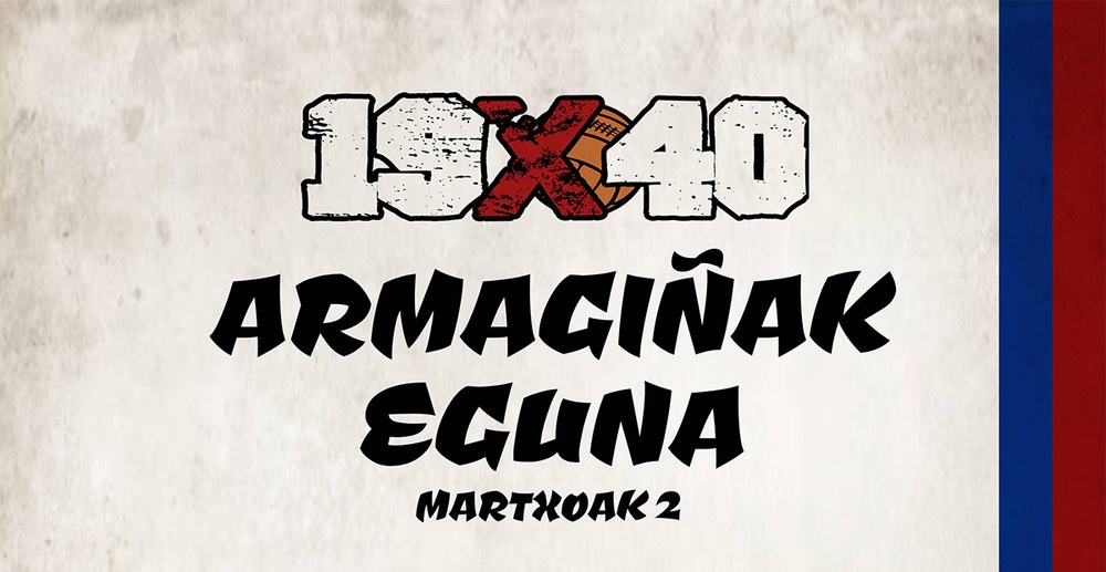 Armagiñak Eguna ospatuko da bihar, goizetik hasita gauera arte doan egitarauarekin