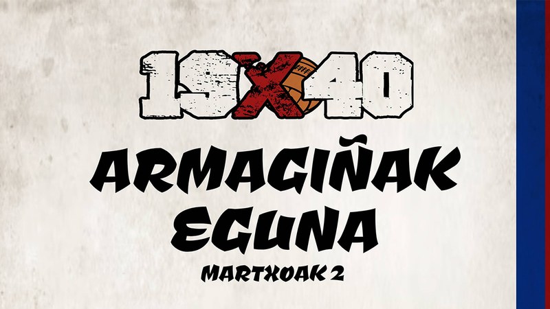 Armagiñak Eguna ospatuko da bihar, goizetik hasita gauera arte doan egitarauarekin