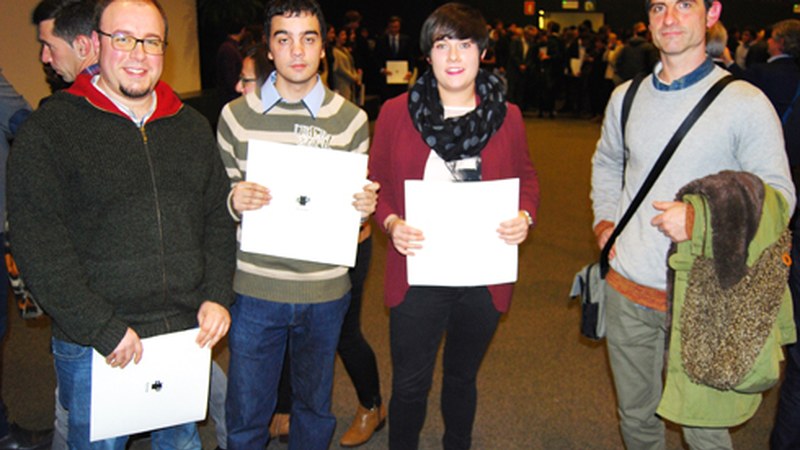 Armeria Eskolako hiru ikasle saritu dituzte