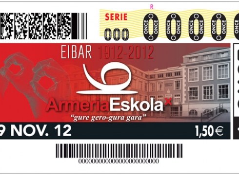 Armeria Eskolari kupoia eskaini dio ONCE-k