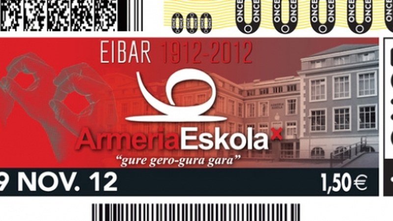 Armeria Eskolari kupoia eskaini dio ONCE-k