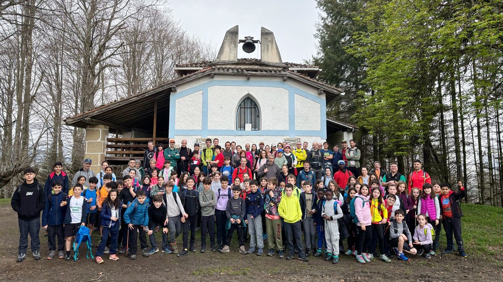 Arrakastatsua izan zen haurren zazpigarren mendi irteera ere
