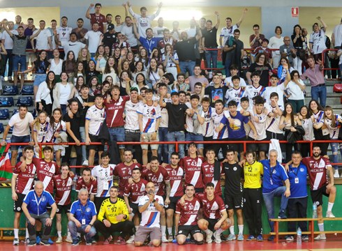 Arrate Eibar Eskubaloia hirugarren geratu zen Ipuruan jokatutako igoera fasean