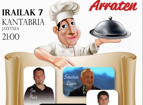 Arrateko bertso-afarirako azken sarrerak salgai