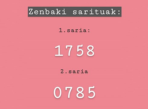 Arrateko jaietako rifen zozketan 1758 eta 0785 zenbakiak izan dira sarituak