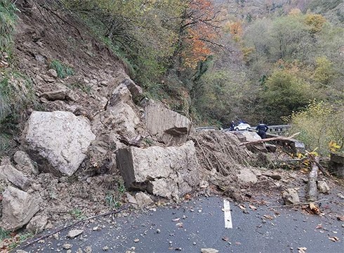 Arraterako errepidea berriz zabaldu dute, luizia gertatu ondoren