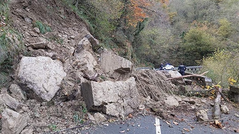 Arraterako errepidea berriz zabaldu dute, luizia gertatu ondoren