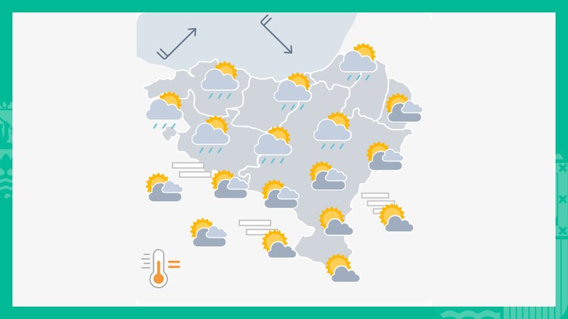 Arratsaldean aldaketa handia egongo da